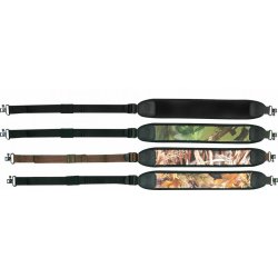 Gev&aelig;r/riffelrem neopren og webbing.