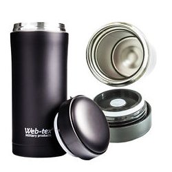 WEB-TEX AMMO POUCH FLASK-Termokop i stl/aluminium