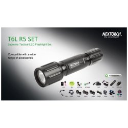 Nextorch T6L R5 Lygtes&aelig;t 320 lumen