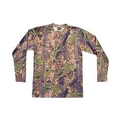 Camo T-shirt, med lange &aelig;rmer.3 forskellige farver