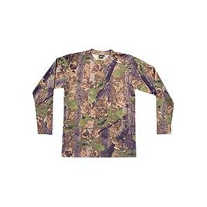 Camo T-shirt, med lange ærmer.3 forskellige farver