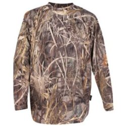 Camo T-shirt, med lange &aelig;rmer.3 forskellige farver