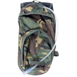Web-Tex drikkerygs&aelig;k/Hydration pack i camo.