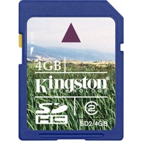 SD-kort Kingston 4GB Secure Digital High-Capacity