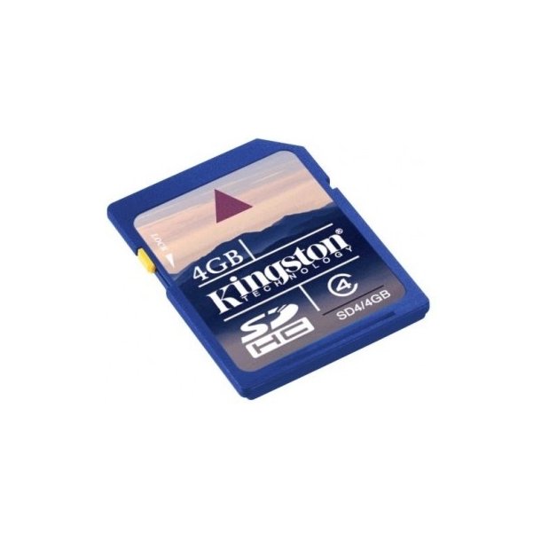 SD-kort 4 GB Kingston Secure Digital High-Capacity