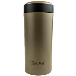 WEB-TEX AMMO POUCH FLASK-Termokop i stl/aluminium